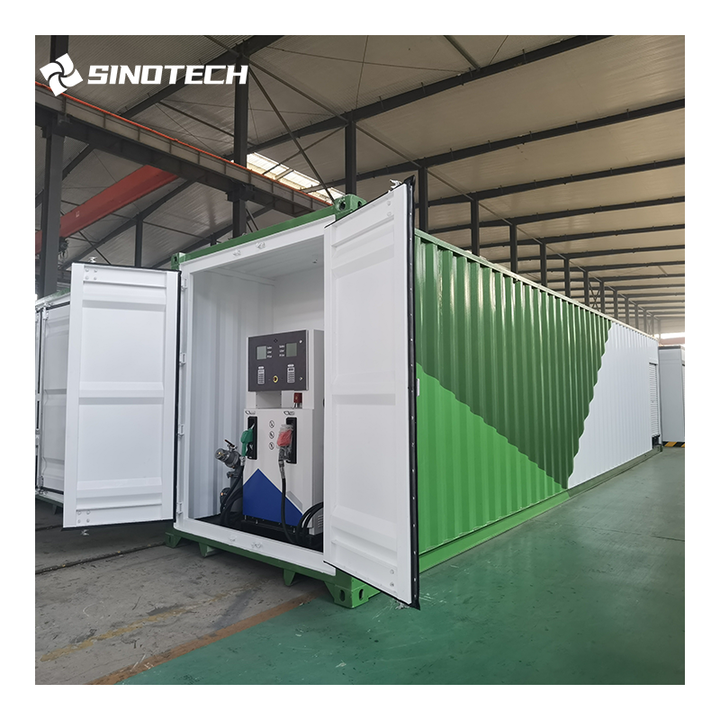 SINOTECH Mobile Container Fuel Station with Capacity of 1000L 5000L