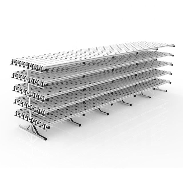 Economical NFT Hydroponic Channel Vertical Growing System