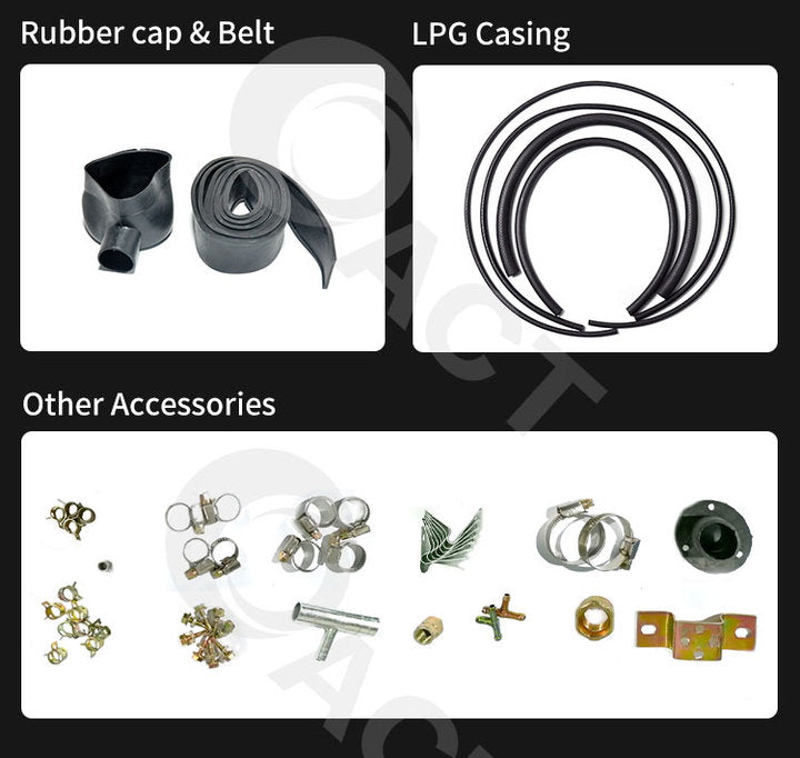 ACT Glp Auto System lpg 6 Cylinder Conversion Kits Gasoline Conversion to lpg Gas Kit 5 Th Generation Full lpg Conversion Kit