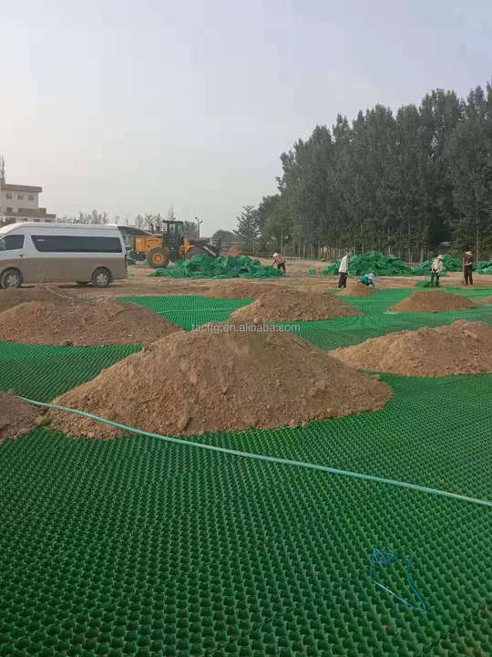 Plastic Grass Pavers Grid for Parking Lot Fire Exit Greening Concrete for Horse Paddock Slab Gravel Soil Stabilizer Driveway