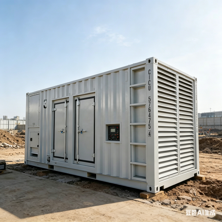 Stable Output Natural Gas Generator 500kW 600kW 650kW 700kW 800kW Gas Generator Container Silent Type
