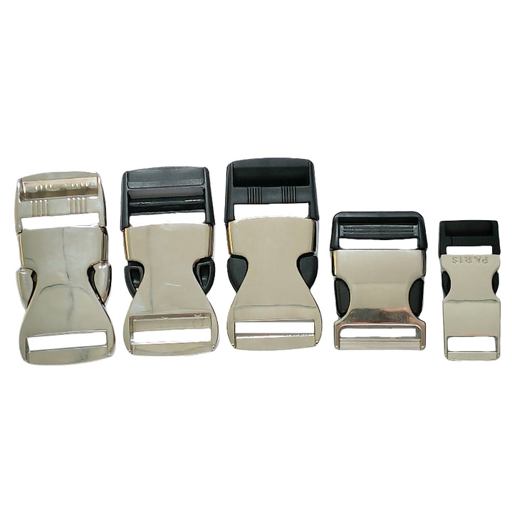 High Quality Luxury Zinc Alloy Quick-Release Bag Buckles Premium Industrial-Grade Zinc Alloy Tactical Quick-Release Buckle 40mm