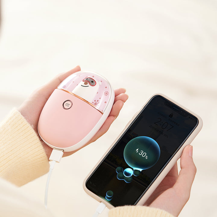 NS20 Outdoor Portable Heater Handwarmer USB Rechargeable Power Bank New Design USB Rechargeable Heater