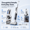 Deep Cleaning Cordless Wet Dry Vacuum Cleaner Smart Floor Washer with Self Cleaning LED Display for Hardwood Tile Floors