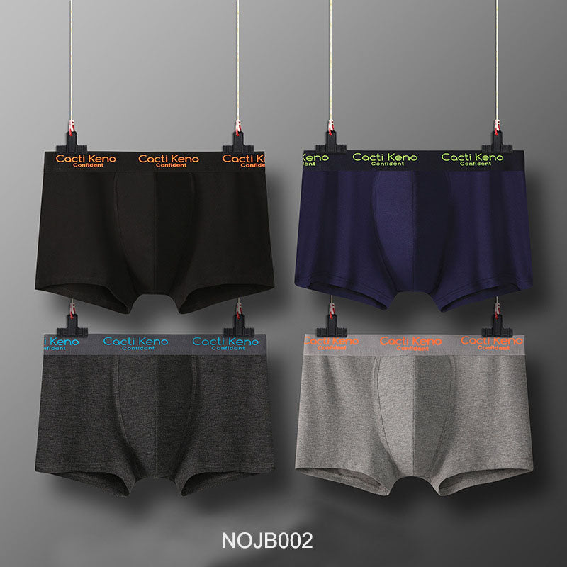 Wholesale Stock mix color  seamless underpants cotton shorts man briefs  boxer shorts men underwear