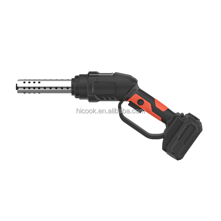 BBQ Accessories Li-ion DC Cordless Rechargeable Battery Heating Heat Gun Grill Lighter