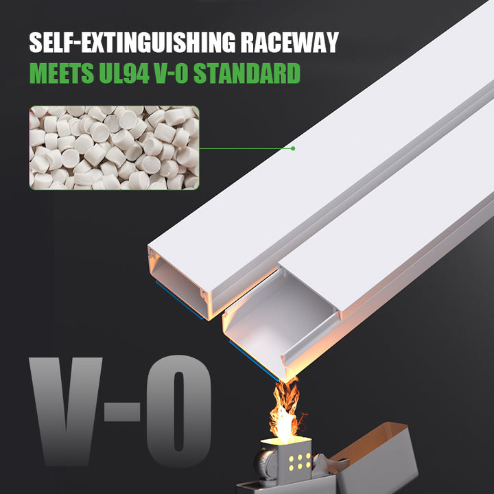 Wholesale PVC Cable Trunking 25x16 Conduit White Electric Wire with Adhesive Protection Wiring Ducts at Competitive Price