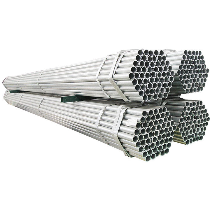 Heavy Duty Galvanized Steel Tube BS 1387 Z200 for Israel Solar Frames Apartment Walkway & Drainage Systems