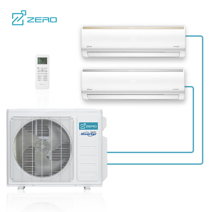ZERO Brand Z-MAX Multi Zone Air Conditioners Heating and Cooling Multi Split AC Inverter Split Air Conditioner