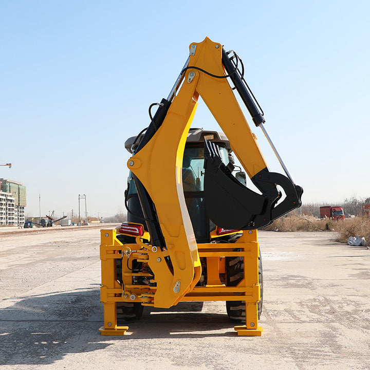 Multi Functional Retroexcavadora WZ40-30C Wheel Backhoe Loader for Sale