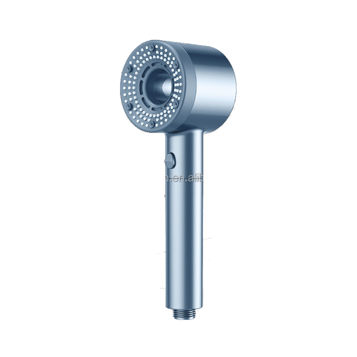 Chrome Triple Water Outlet Multifunction Hand Held Shower Head with Easy Installation for Home Bathroom and Shower Room