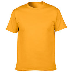 Tee Shirts Company Promotional Logo Printed Bulk Plain Staff Uniform Adult 180g White 100 Cotton Unisex Custom Men's T-Shirts