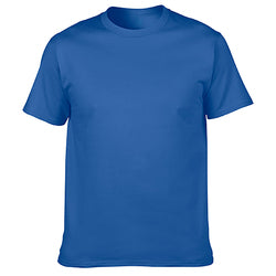 Tee Shirts Company Promotional Logo Printed Bulk Plain Staff Uniform Adult 180g White 100 Cotton Unisex Custom Men's T-Shirts