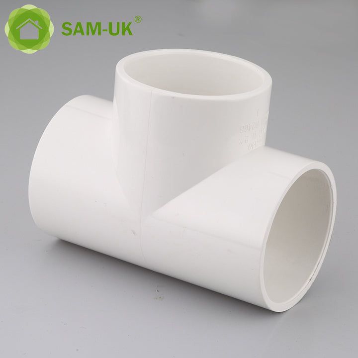 Wholesale Sales of Tee Pipe Fittings by Chinese Suppliers Tee Pvc Water Pipe Fitting Plumbing