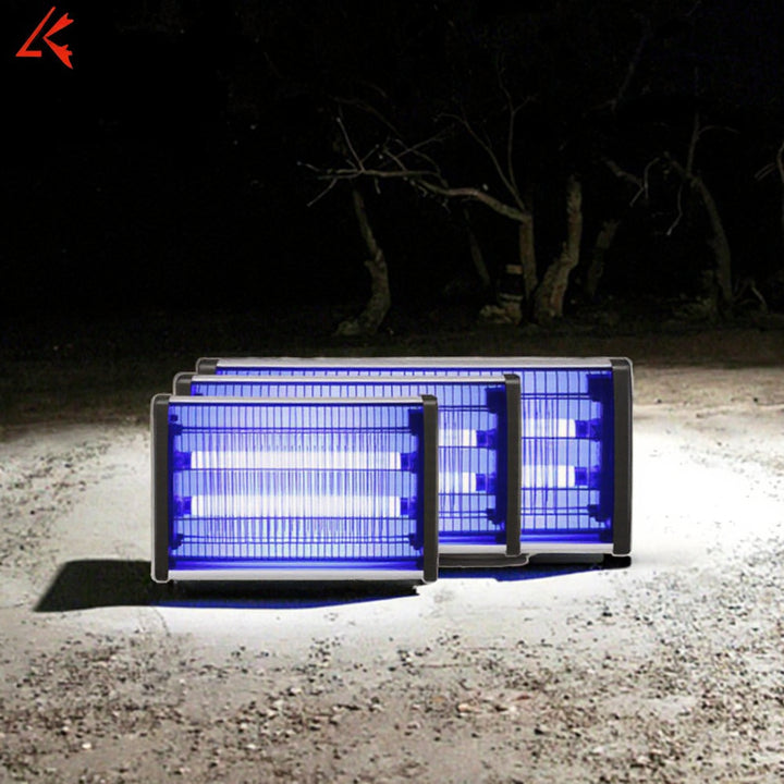 Electric Bug Zapper Lamp Fly Trap & Indoor Catcher LED Light Source Purple Emitting Color Plastic Body for Insect Pest