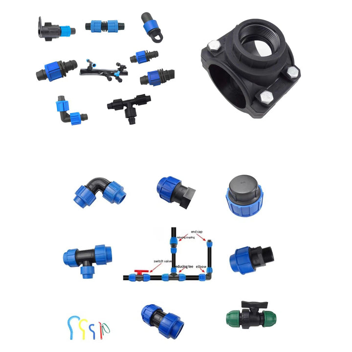 1 Hectare Irrigation Kit16mm Drip Tape 63mm Water Hose Drip Tape for Agricultural Irrigation System