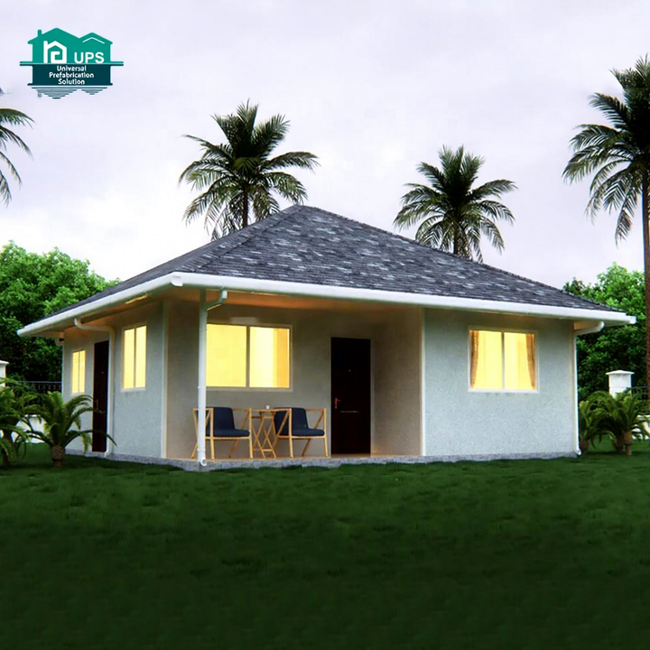 Cheap Modern Prefab House Easy Assembly With 2-3 Bedroom Prefabricated Mini House Granny Flat House