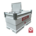 SUMAC Portable Mini Dispenser Diesel Fuel Storage Transfer Tank With 12v Diesel Pump and Nozzle