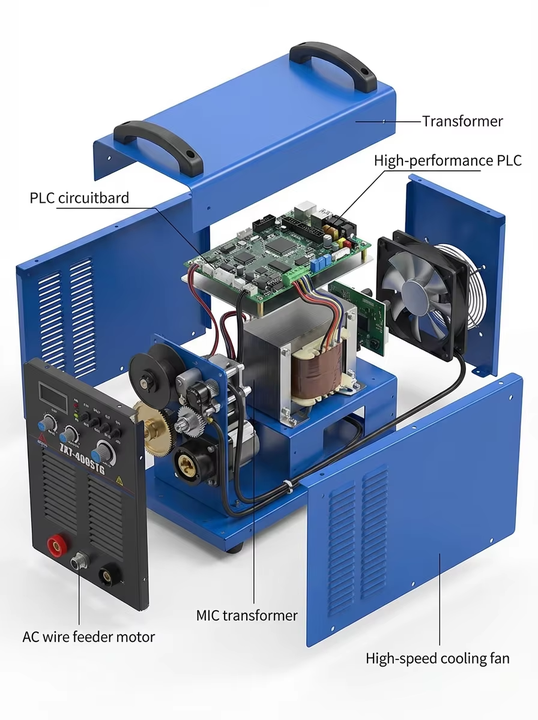 MZD 110V/220V Dual Voltage High Power DC Motor 22kVA MMA/Igbt Inverter Copper Wire Electric Mini Portable Welding Machine 1 Year