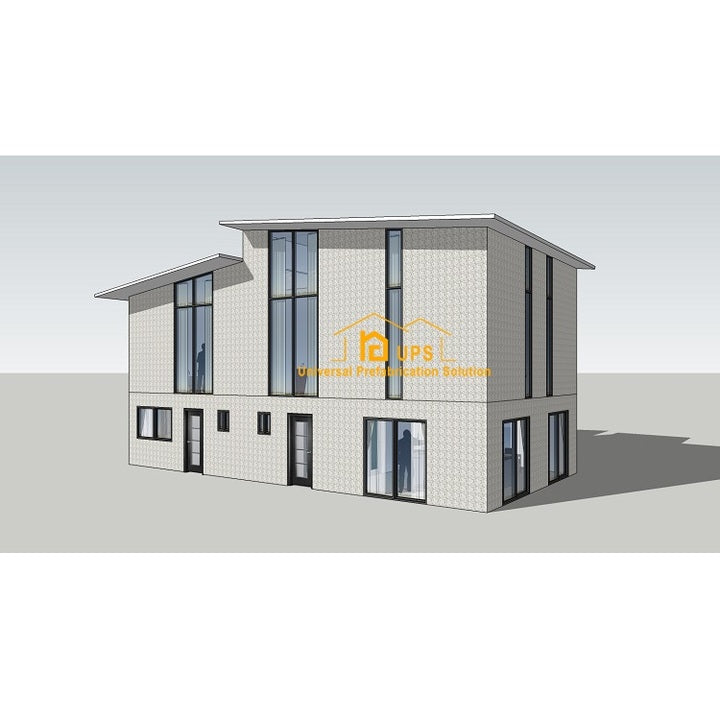 2025 New Tech Pre Made Cement Housing Elegant Prefabricated Modular Container Houses Eco-Friendly Supermarket Gym