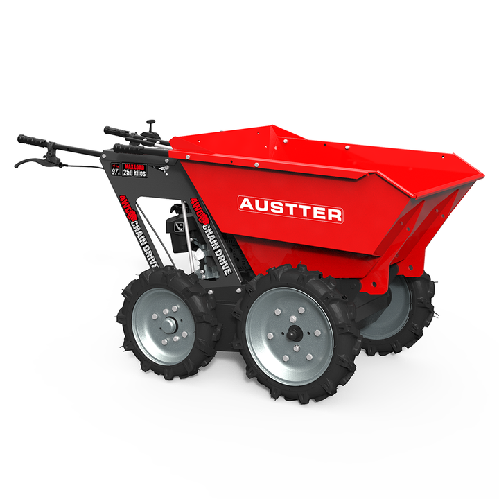 Get Catalog 250KG Loading Capacity 5.5Hp Gasoline Engine Powered 4X4 Drive Wheelbarrow Catalogue Minidumper Mini Dumper