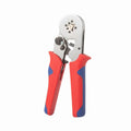 YTH Electroplated Ferrule Crimping Pliers High Carbon Steel Wire Terminal Crimper with TPR PP Handle