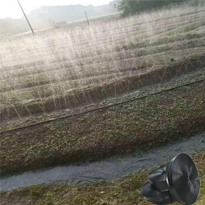 Fine Mist Micro Spray Tape Irrigation Hose, Plastic Layflat Pipe for Greenhouse Vegetables and Flowers