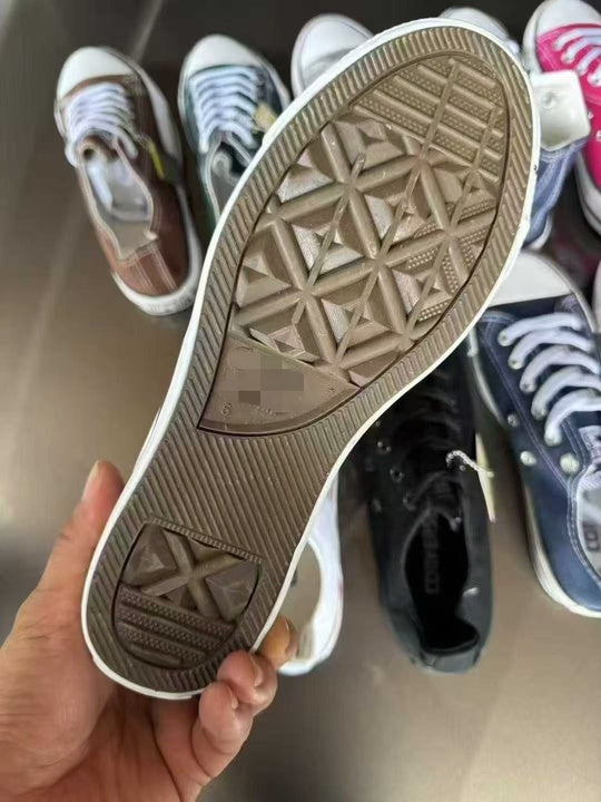 Men's and Women's Mixed Canvas Shoes New Soft Sole Single Shoes Big Size Board Shoes Mixed Design Wholesale