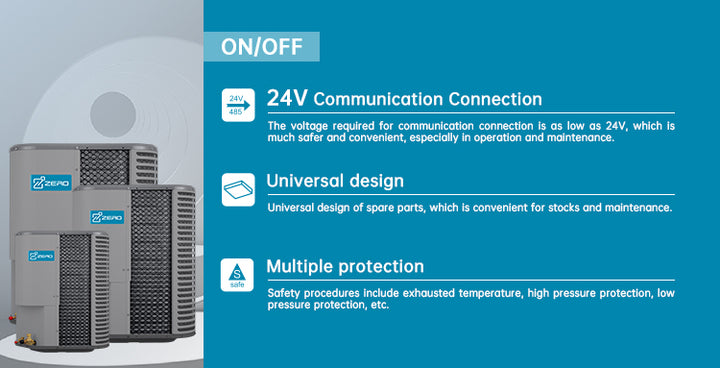 R410A 24000-60000Btu Mini Split Cassette Four Way Ducted 13Seer Ceiling Type Ac Air Conditioner Cooling Air Conditioning