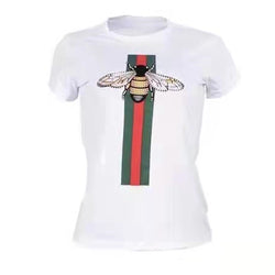 Custom Designer Premium Knit Short Sleeve T-Shirt High Quality Fashion Summer Women's T-Shirts