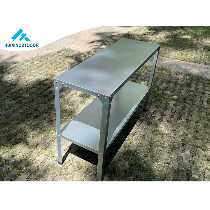 Stainless Steel Metal Shelf Flower Shelf for Supermarket Greenhouse Not Coated Propagator Kits Easy Metal Storage for Gardens