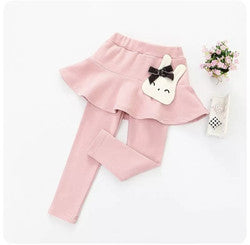 Little Girls Leggings with Cartoon Printing Cotton Kids Pants Fashionable Baby Clothes Manufacturer Kids Casual Wear