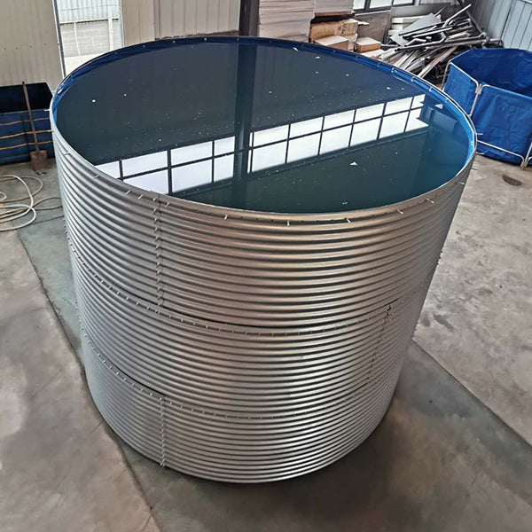 Large Corrugated Steel Plate 5000L Rain Water Collector tank Prices for Irrigation Irrigation Water Tank Irrigation Water Tank
