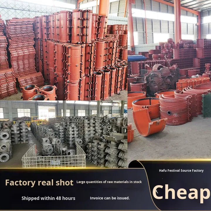 PN16 Cast Iron Pipe Fitting Leak Stopper, Cast Iron Emergency Repair Connection Half-section Water Pipe Leak Limiter