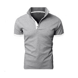 Custom Logo Embroidery Men's Summer New Short Sleeve Golf Sports Camiseta Plain Polo Shirts