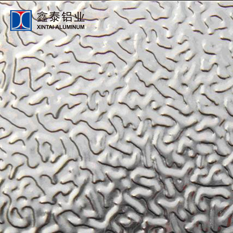1100 Aluminum stucco embossed laminate sheet for decoration and refrigerator