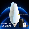 300W 500w 1kw 3kw 5kw 10KW Small Hybrid Solar Free Energy Electricity Generator Vertical Axis Wind Power System for Home Sale