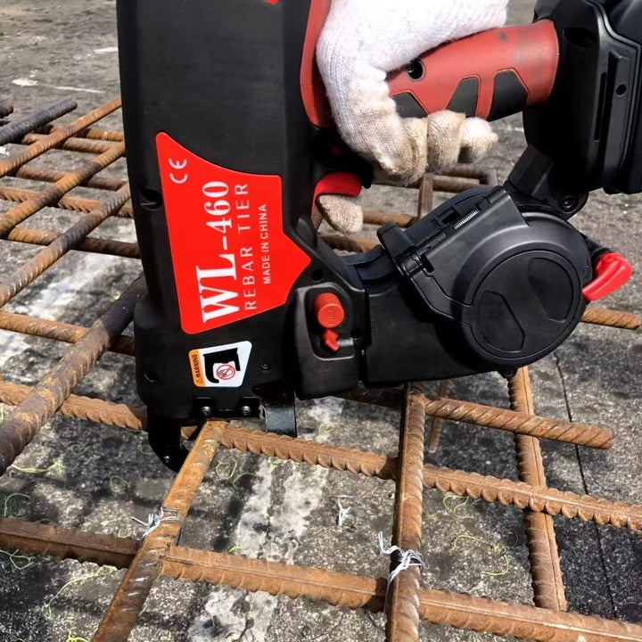 WL460 Professional Grade Battery-Powered Rebar Tying Machine & Cutter Fully Automated 90WH Motor