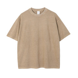 Nice Youpin clothes men direct-to-garment print DTG digital print oversize high street wear tshirt high quality acid washed tshi