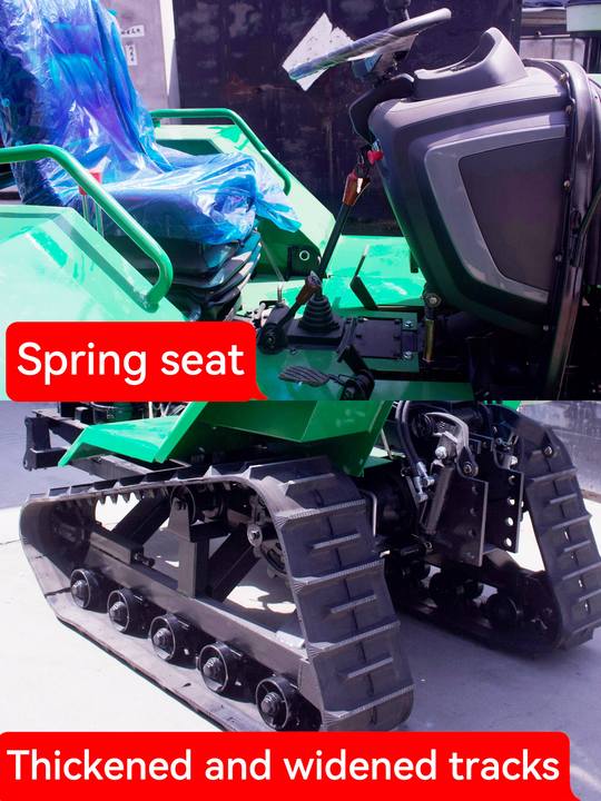 Agriculture Crawler Tractor 40hp 50hp 75hp 80hp Crawler Tractor with Front End Bucket