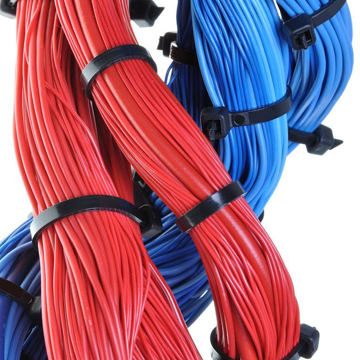 Self-Locking Nylon Cable Ties for Electrical & Industrial Use Various Lengths (100-550mm) Multiple Widths (2.5-12mm)
