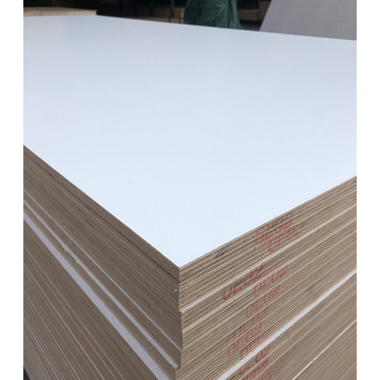 E1 grade plywood 4x8 9mm 15mm 18mm 12mm melamine laminated plywood board faced plywood