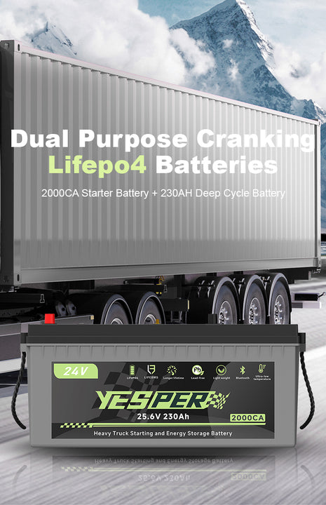 YESPER Heavy Truck Parking air Conditioning Lithium Battery Starts at Minus 40 Degrees Celsius with Bms