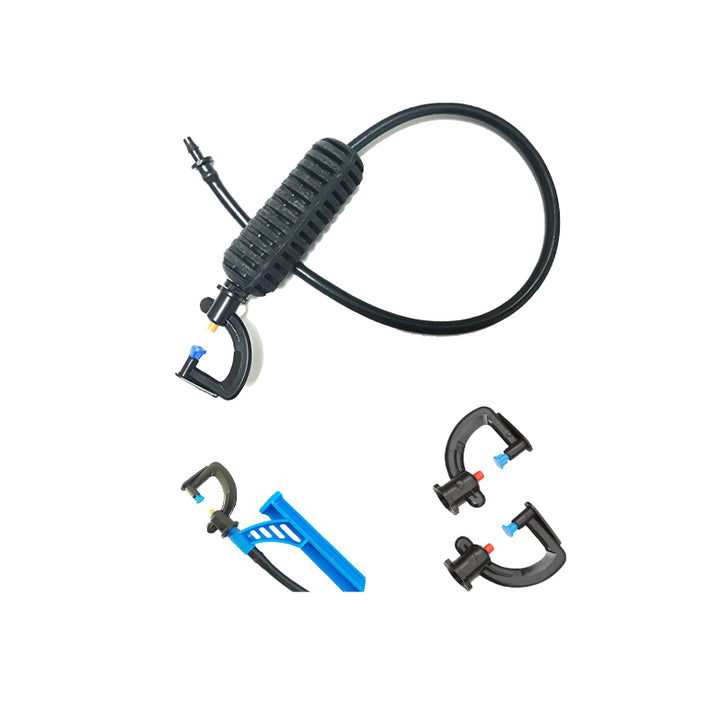 Agricultural Irrigation System Customized 360 Gear Drive G Style Rotary Wheel Type Micro Sprinkler