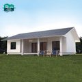 Luxury Villa Steel Structure Prefabricated Houses with EPS Cement Ibs Wall Panels Waterproof Fire Resistant & Eco Friendly