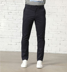 Custom Small MOQ Summer Classic Office Button Zipper Men's Chino Long Pants Trousers Chinos Casual Men Pants