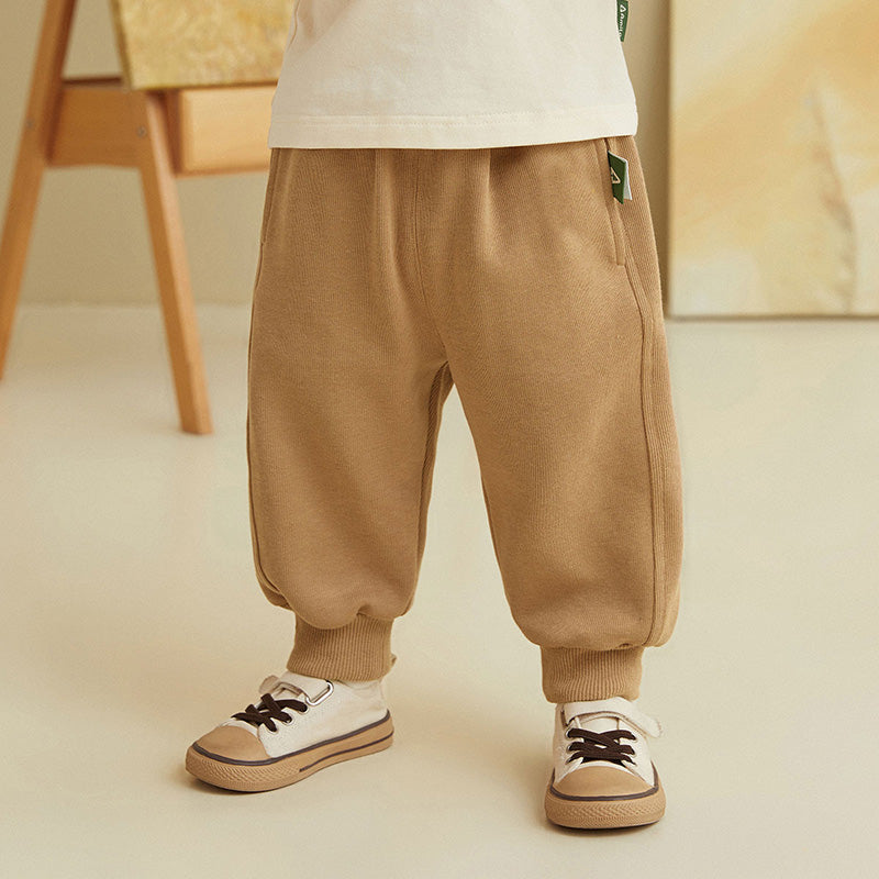Wholesale New Design Children'S Baby Legging Kids Casual Pants High Quality French Terry Sweatpants