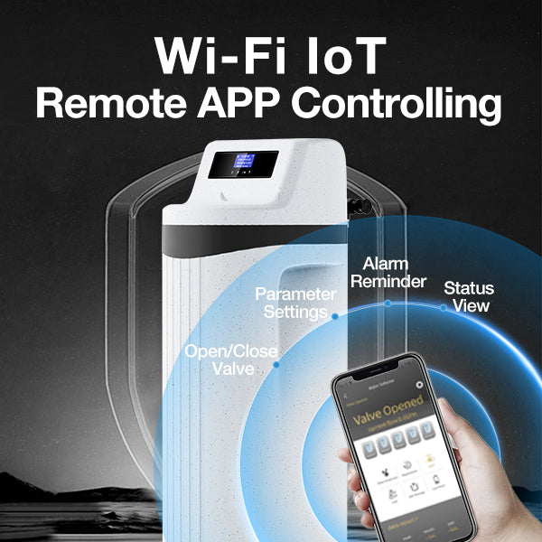 Household Water Softening System Domestic Automatic Home Hard Water Softener Resin for Luxury Washing