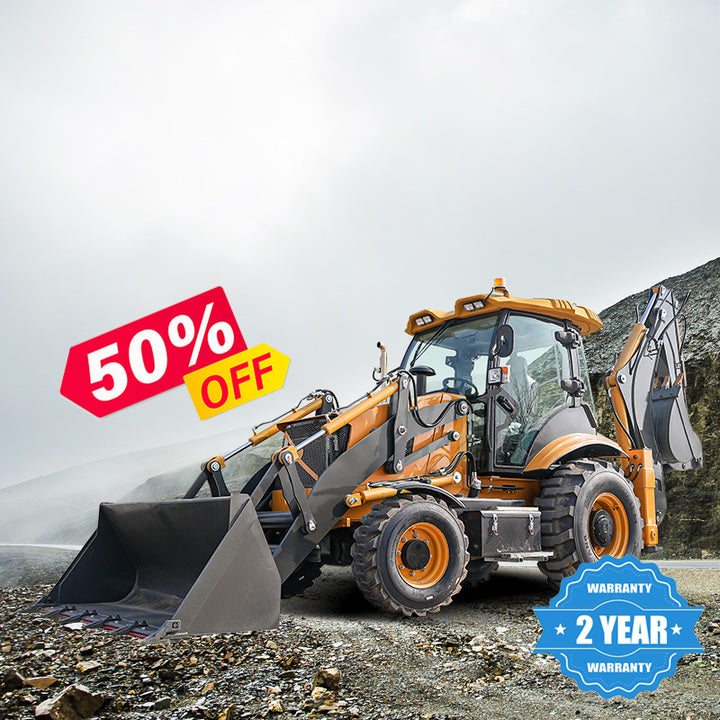 Free Shipping Retroexcavadora Cheap Small Backhoe Loader with Cab CE EURO 5 EPA Backhoe Excavator Loader 4x4 Backhoe Loader
