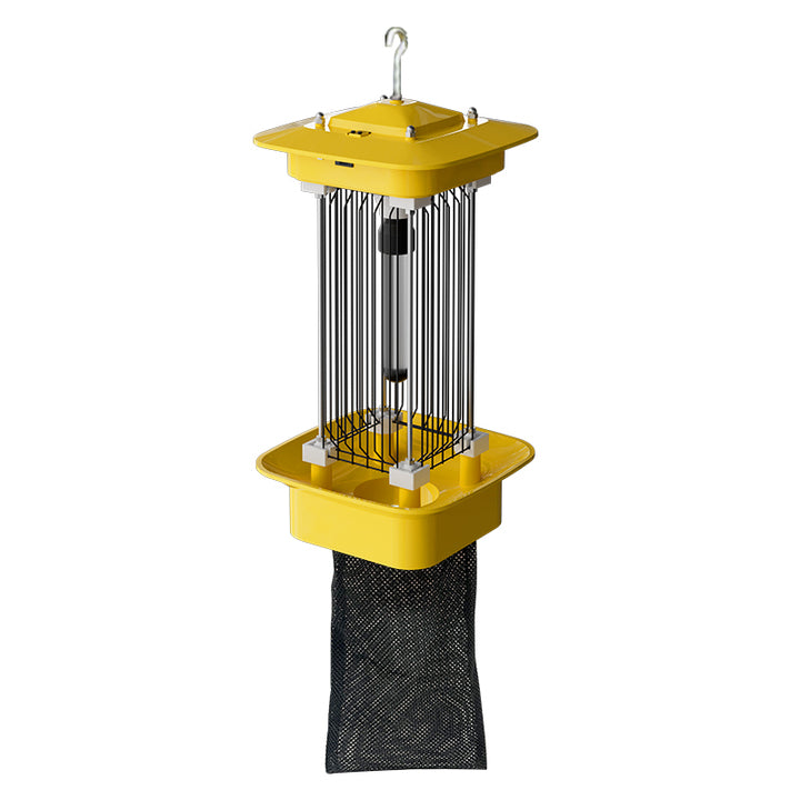Solar ABS Plastic Bug Zapper Lamp Indoor Outdoor Garden Lighting Solution Fruit Fly Trap Electric Mosquito Killer Pest Control U